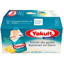 Yakult Balance ферментирала напитка с мляко и пробиотик, 6 бр. x 65 мл (390 мл)
