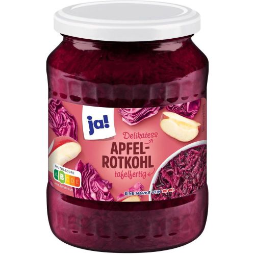 Ja! червено зеле и ябълки (680 г)