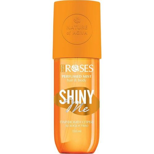 Nature of Agiva Roses Shiny Me парфюмен мист за тяло (150 мл)
