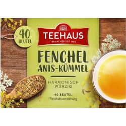 Teehaus чай с копър и анасон, 40 бр. х 2 г (80 г)