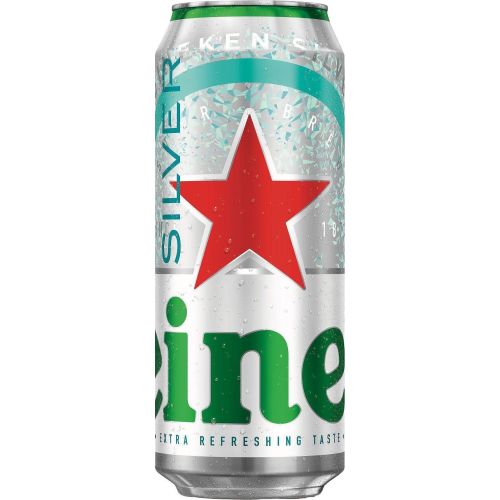 Heineken Silver бира, кен (500 мл)