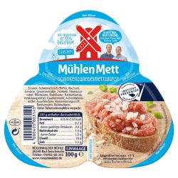 Rügenwalder Mühle метвурст с шунка и лук (100 г)