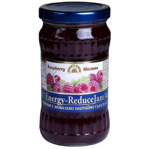 Джем и Джем конфитюр от малини с намалено енергийно съдържание (340 г)