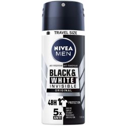 Nivea Men Invisible Black & White Original дезодорант спрей (100 мл)