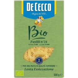 De Cecco био фусили 34 (500 г)