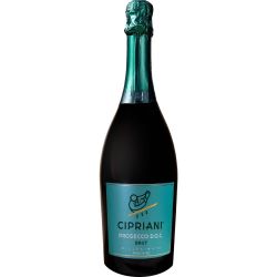 Cipriani Prosecco D.O.C. Brut пенливо вино (750 мл)