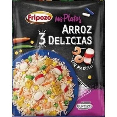 Fripozo замразени ориз с яйца и морски дарове (500 г)