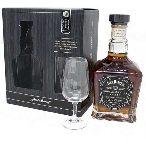 Jack Daniels Single Barrel бърбън уиски в кутия (700 мл)