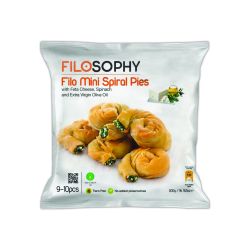 Ioniki вити банички със сирене фета и спанак (500 г)