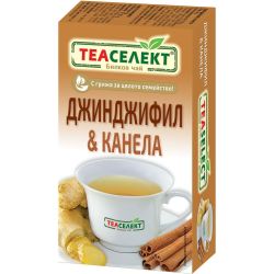 TeaSelect чай джинджифилов с канела (20 г)