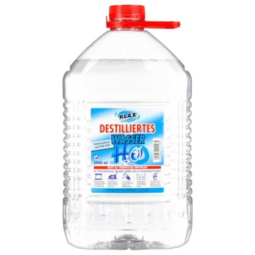 Klax дестилирана вода, бутилка (5 л)
