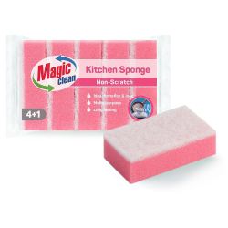 Magic Clean Non-Scratch домакинска гъба (5 бр.)