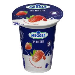 Meggle мляко за пиене ягода (300 г)