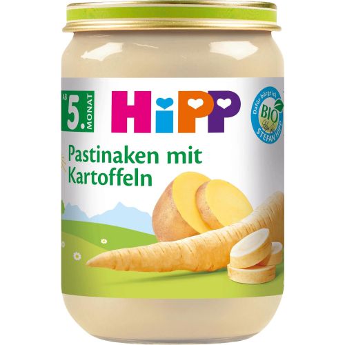 Hipp био пюре пащърнак с картофи (190 г)