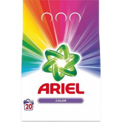 Ariel Color прах за пране за цветни дрехи, 20 пранета (1.3 кг)