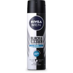 Nivea Men дезодорант Invisible On Black & White Fresh (150 мл)