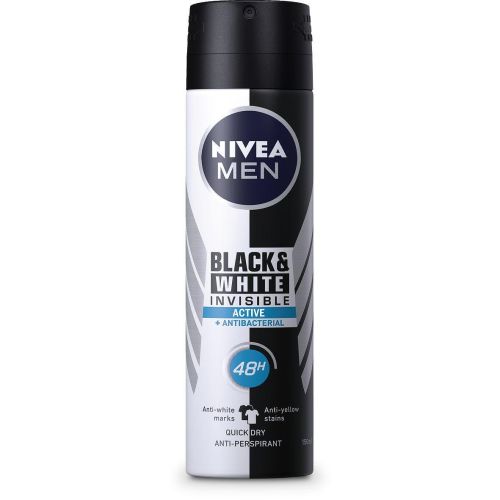 Nivea Men дезодорант Invisible On Black & White Fresh (150 мл)
