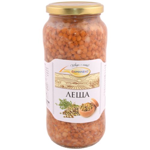 Фамилекс сварена леща (570 г)