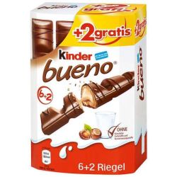 Kinder Bueno шоколадови десерти, 8 бр. (172 г)