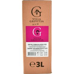 Villa Grivitsa червено вино, Bag In Box (3 л)