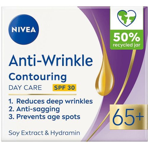 Nivea Anti Wrinkle дневен крем против бръчки, 65+ (50 мл)