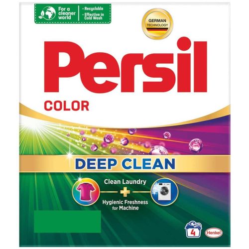 Persil Deep Clean Color прах за цветно пране, 4 пранета (220 г)