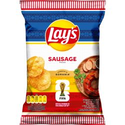 Lay's картофен чипс с вкус на наденица (110 г)