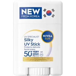 Nivea Sun слънцезащитен стик за лице SPF 50+ (15 г)