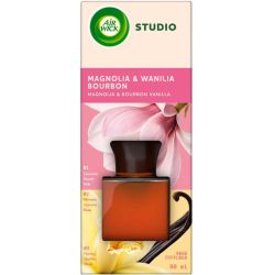 Air Wick Studio ратанови пръчици магнолия и бурбонска ванилия (80 мл)