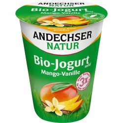 Andechser Natur био йогурт манго и ванилия 3.7% (400 г)
