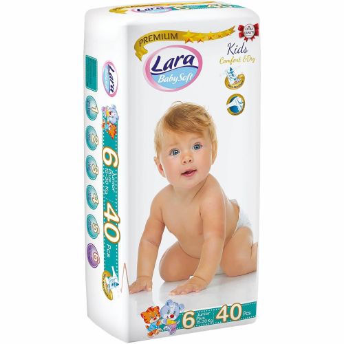 Lara Premium пелени, 15 кг - 30 кг (40 бр.)