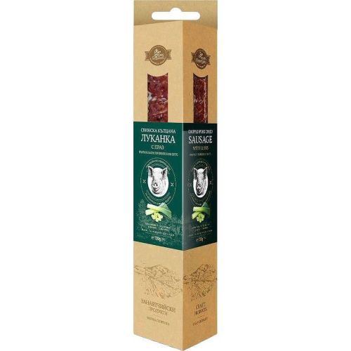 Ферма Георгиев луканка от свинско месо с праз (130 г)