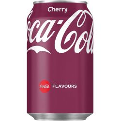 Coca-Cola череша газирана безалкохолна напитка (330 мл)