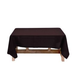 PNG Тринити покривка за маса, кафява, 100/150 см (1 бр.)