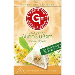 GT Premium чай липов цвят, 20 пакетчета (30 г)