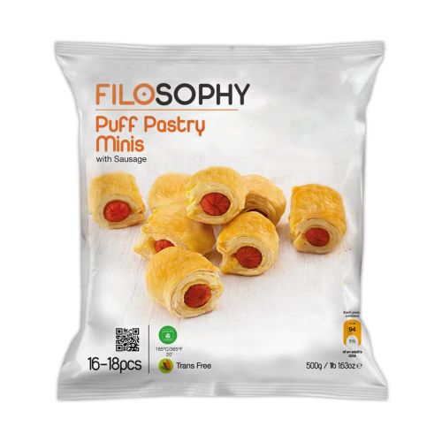 Ioniki бутер банички с кренвирш (500 г)