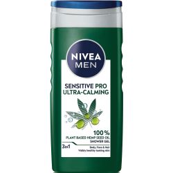 Nivea FM Sensitive Pro Utra Calming душ гел (250 мл)