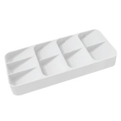 Horecano Home органайзер за прибори бял, 39 см х 16.6 см х 5 см (1 бр.)