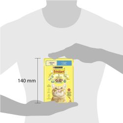 Purina Friskies Adult пауч храна за котки с хапки в сос (85 г)