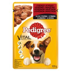 Pedigree пауч говеждо и агнешко месо (100 г)
