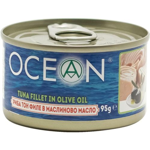 Ocean риба тон филе в маслиниво масло (95 г)
