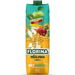 Florina сок ябълка 100% (1 л)