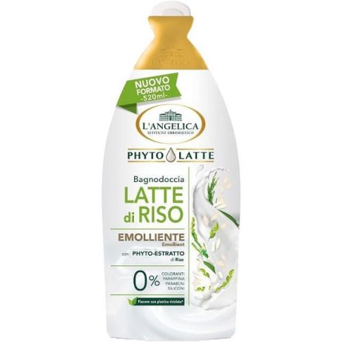 L'angelica душ гел и пяна за вана с оризово мляко (500 мл)