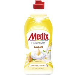 Medix Premium Balsam Milk & Honey концентриран балсам за ръчно измиване на съдове (415 мл)