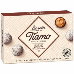 Sarotti Tiamo пралини с тъмен шоколад и шампанско (125 г)
