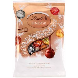 Lindt Lindor мини шоколадови бонбони микс (145 г)