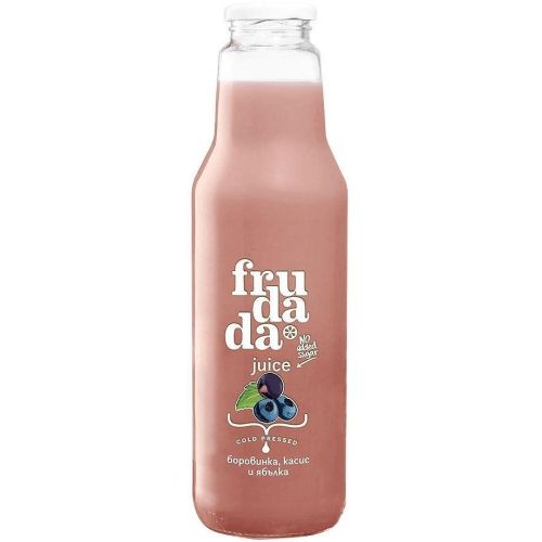 Frudada сок боровинка, касис и ябълка (750 мл)