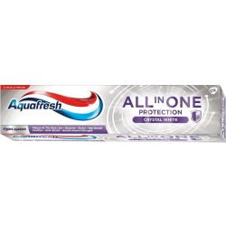 Aquafresh All In One Crystal White паста за зъби (100 мл)
