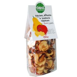 Serena микс сушени плодове - ябълки, круши и бели череши (150 г)