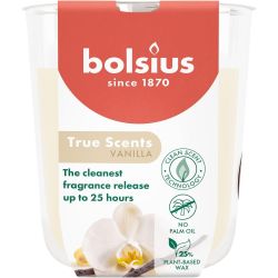 Bolsius ароматна свещ в чаша, ванилия, 50/80 мм (1 бр.)